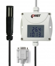 Temperatur, luftfuktighet, barometertryckstransmitter med ext. givare och RS232