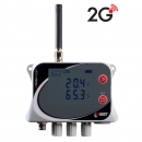 2G -logger för temperatur för fyra extern givare