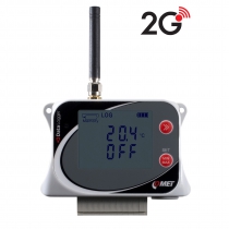 2G-logger för temperatur för två externa givare med digital ingångar