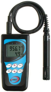 Termometer och hygrometer med extern givare & datalogger - kopie - kopie