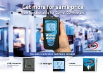 Termometer och hygrometer med datalogger för daggpunkt i tryckluft - kopie