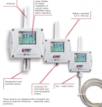 IoT-termometer, hygrometer, barometer för extern givare, Sigfox