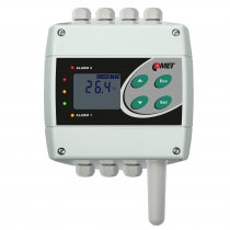 Temperaturtransmitter och regulator med RS485 utgang