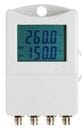 Temperaturlogger med display för 3 externa givare och 1 Din