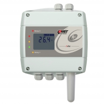 Temperaturtransmitter med Ethernet och reläutgangar