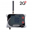 2G-logger för temperatur & luftfuktighet m. ingång för extern temperaturgivare