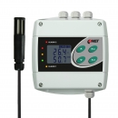 Temperatur och luftfuktighetsregulator med extern givare