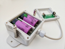 Hållare för 3,6 V litiumbatteri