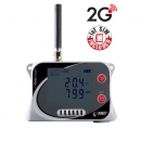 IoT trådlös datalogger för temperatur, relativ fuktighet, CO2 och atmosfärstryck med inbyggd 2G-modem