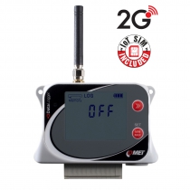 IoT trådlös fyrkanals datalogger med puls- och tvåstegsinsignaler, med inbyggt 2G-modem och flat rate SIM-kort