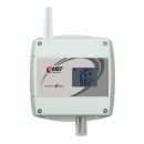 IoT trådlös temperatur-, relativ fuktighet- och CO2-sensor, driven av Sigfox