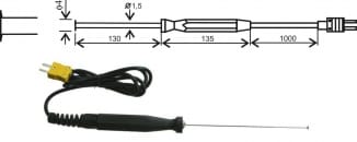 CP500 Ytgivare termoelement typ K