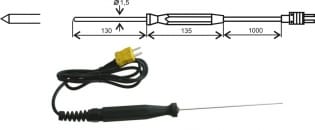 CZ550 Insitcksgivare termoelement typ K
