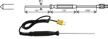 CZ900 Insticksgivare termoelement typ K