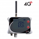 IoT trådlös temperaturloggare för 2 externa sonder, med inbyggd 4G-modem