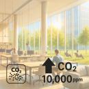 Tilläggsavgift för justering av räckvidden för intern CO2-sensor