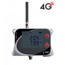 IoT Wireless Datalogger for Temperature and Humidity from external probe, CO₂ and Atmospheric Pressure from built-in sensors with built-in 4G modem