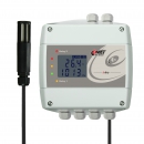 Temperatur, luftfuktighet och barometertrycksregulator m extern givare och Ethernet