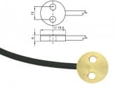 N1ATG7/C ytgivare med Ni1000 sensor, 2 m kabel