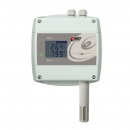 Temperatur, fukt och CO2-transmitter med två reläutg och Ethernet