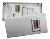 MS6D datalogger i IP54 kapsling med display och tangentbord i locket