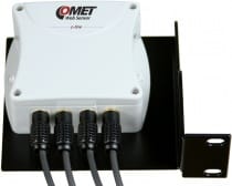 Web Sensor - Fyrkanals termometer-hygrometer med Ethernet