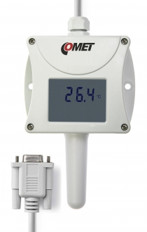 Temperaturtransmitter med RS232 utgang