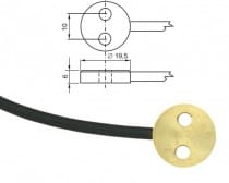 N1ATG7/C ytgivare med Ni1000 sensor, 10 m kabel