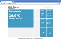 Web Sensor - Termometer med Ethernet interface