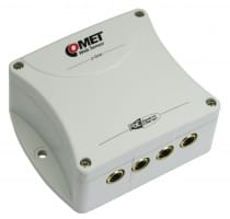 Web Sensor med PoE - Fyrkanals termometer-hygrometer med Ethernet
