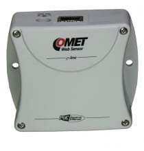 Web Sensor med PoE - Enkanals termometer-hygrometer med Ethernet