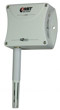 Web Sensor med PoE - Enkanals termometer-hygrometer med Ethernet