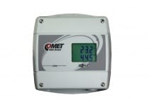 Websensor med PoE, kanalfäste - fjärrtermometer, hygrometer, barometer med Ethernet-gränssnitt
