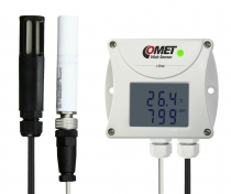 WebSensor - CO2, temperatur & luftfuktighetsmätare med externa givare med Ethernet