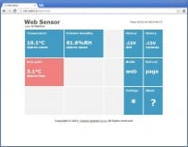 Web Sensor - temperatur och luftfuktighetsmätare med Ethernet