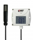 Web sensor - temperatur och luftfuktighetsmätare m extern sond och Ethernet