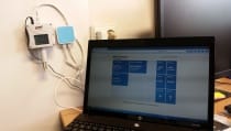 Web sensor - temperatur och luftfuktighetsmätare m extern sond och Ethernet